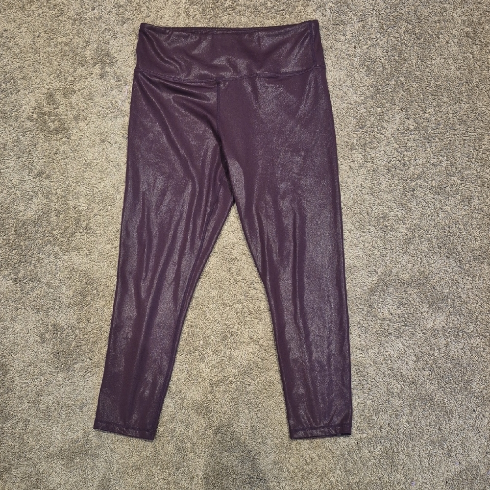 ZYIA Active Deep Purple Leggings